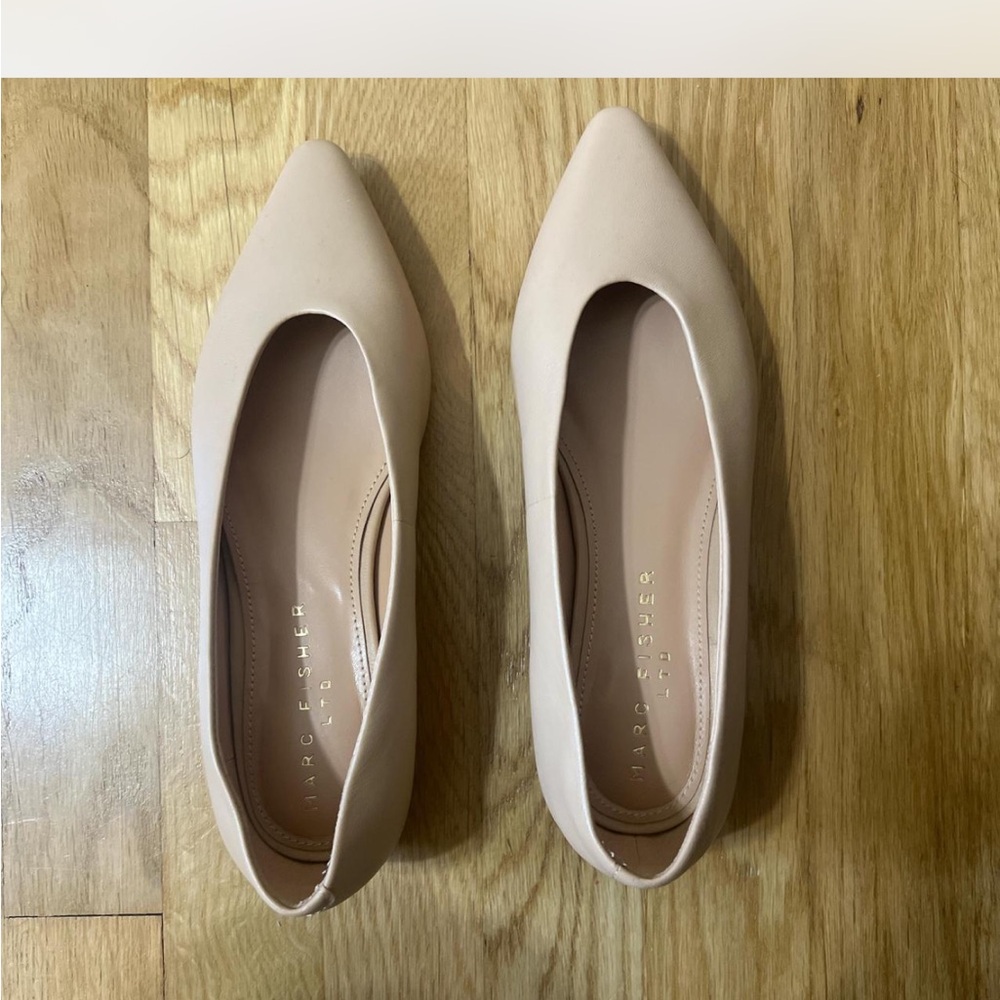 Gunner Pointed Toe Flat Marc Fisher